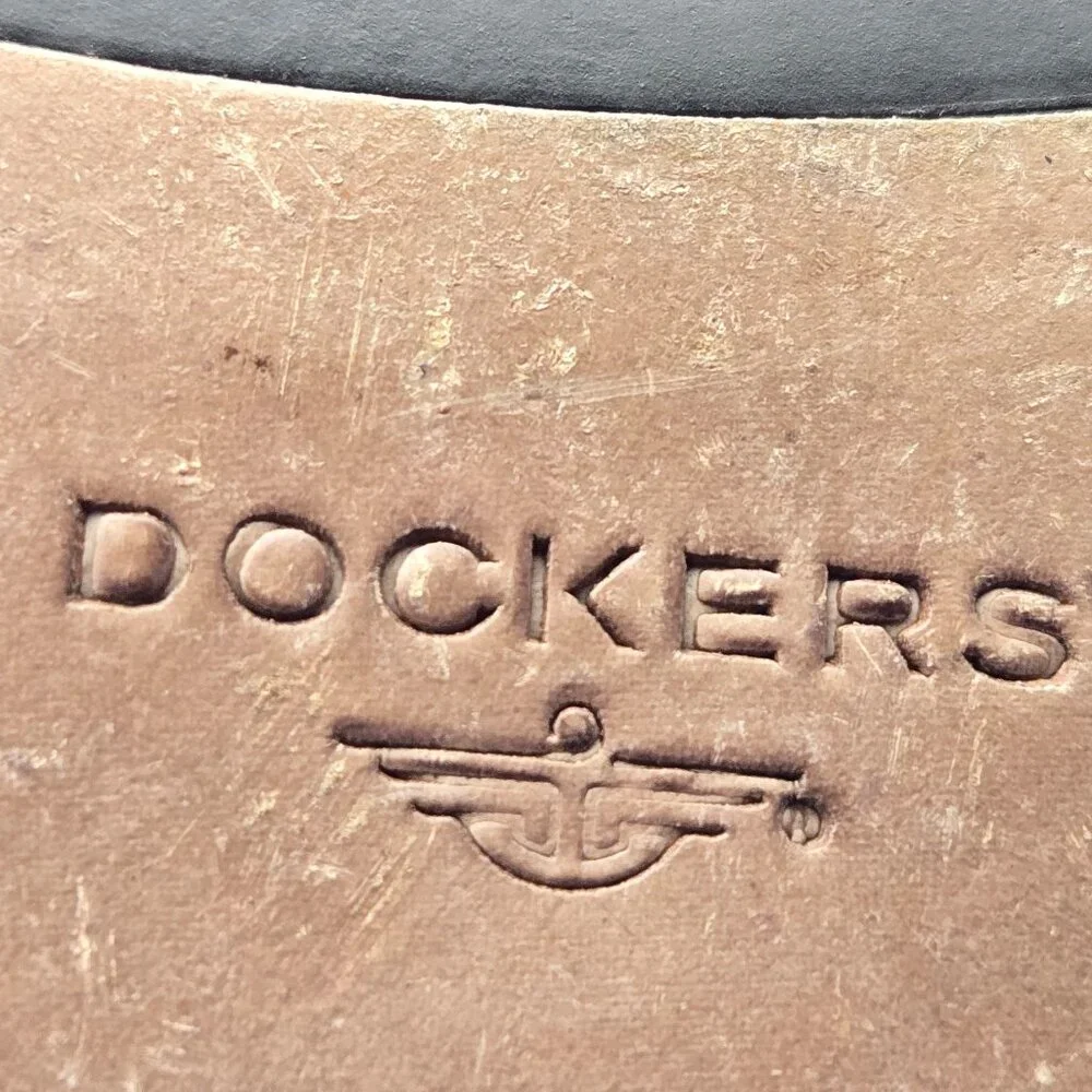 Dockers Men's Brown Leather Oxford Dress Shoes Size 13